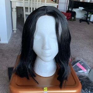 brunette lace front wig